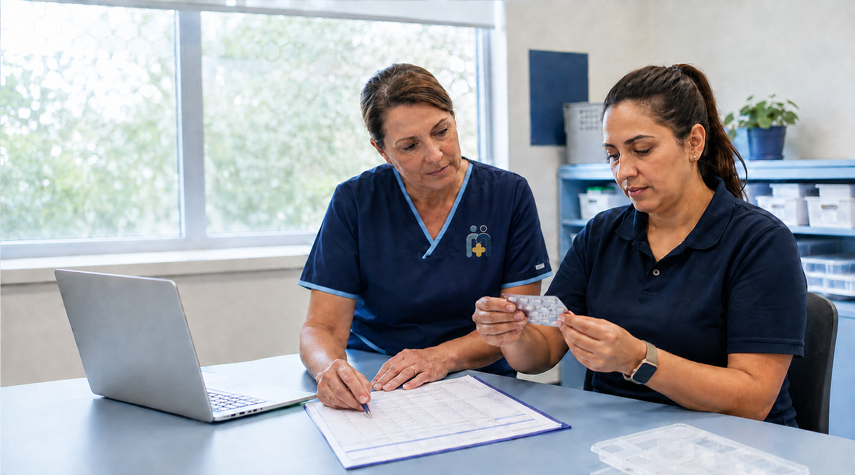 Medication administration verification.