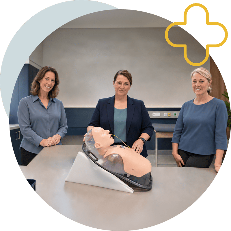 Centre Clinical Management Team L-R: Deb,Karen,Catherine